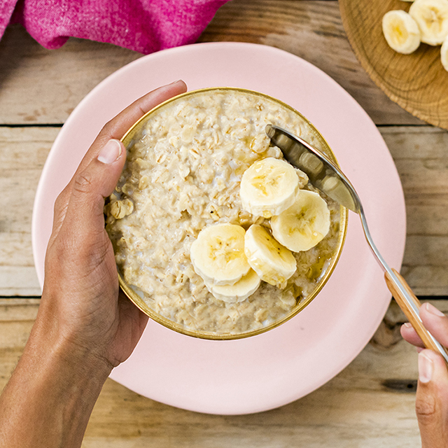 Golden Syrup, Cinnamon and Banana Porridge