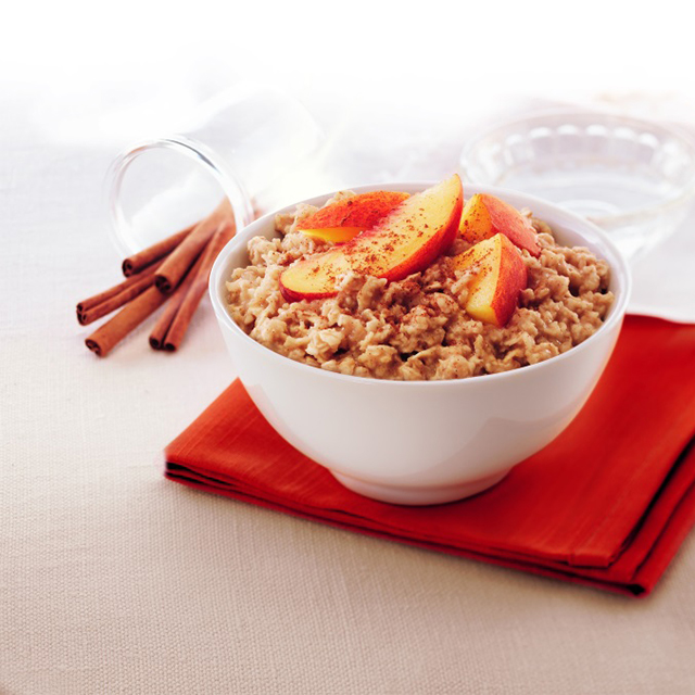 Peach and Cinnamon Porridge