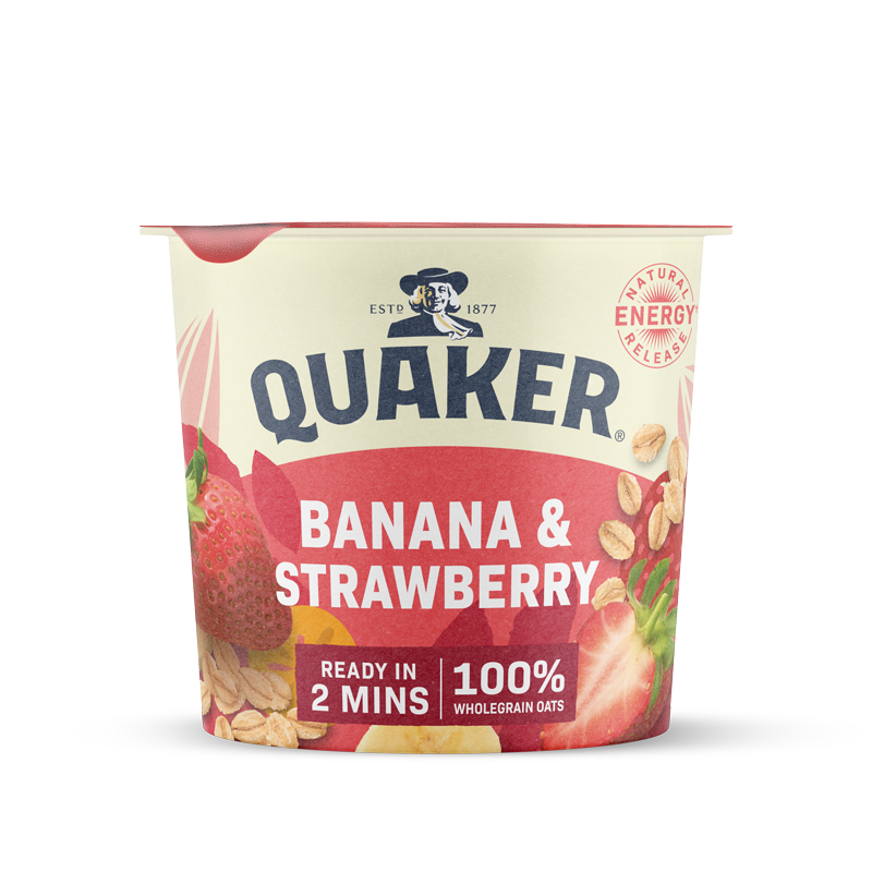 Oat So Simple Banana and Strawberry Pot