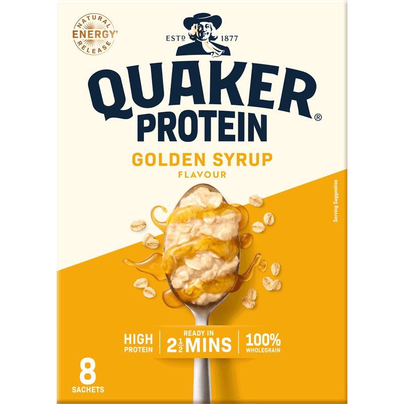 Quaker Oat So Simple Protein Golden Syrup