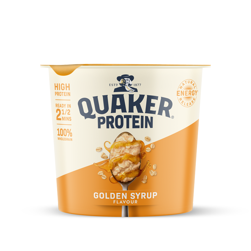 Quaker Pots Protein Golden Syrup