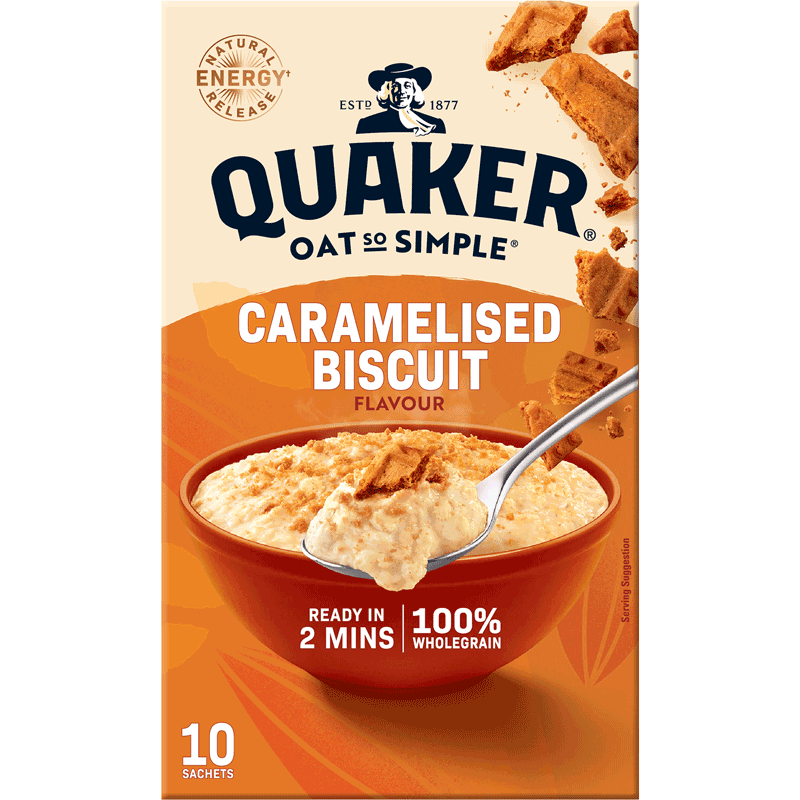 Quaker Oat So Simple Caramelised Biscuit