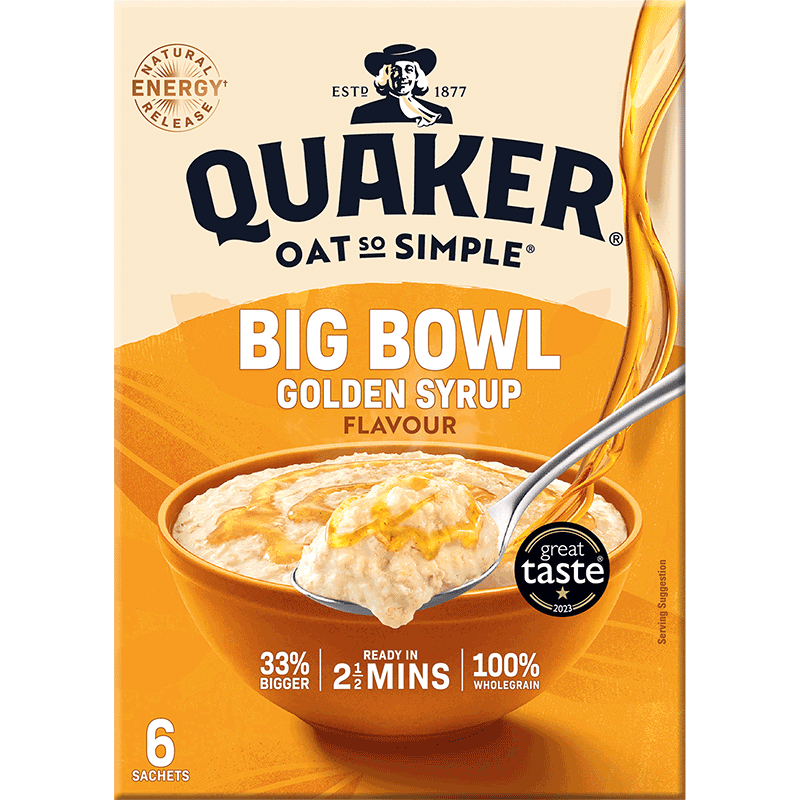 Oat So Simple Big Bowl Golden Syrup